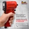 Teng Tools 1/2" Drive High Torque Mini Compact Air Impact Wrench ARWM12M - alternate 5